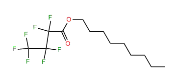 Nonyl 2,2,3,3,4,4,4-heptafluorobutanoate